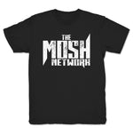 The Mosh Network  Youth Tee Black