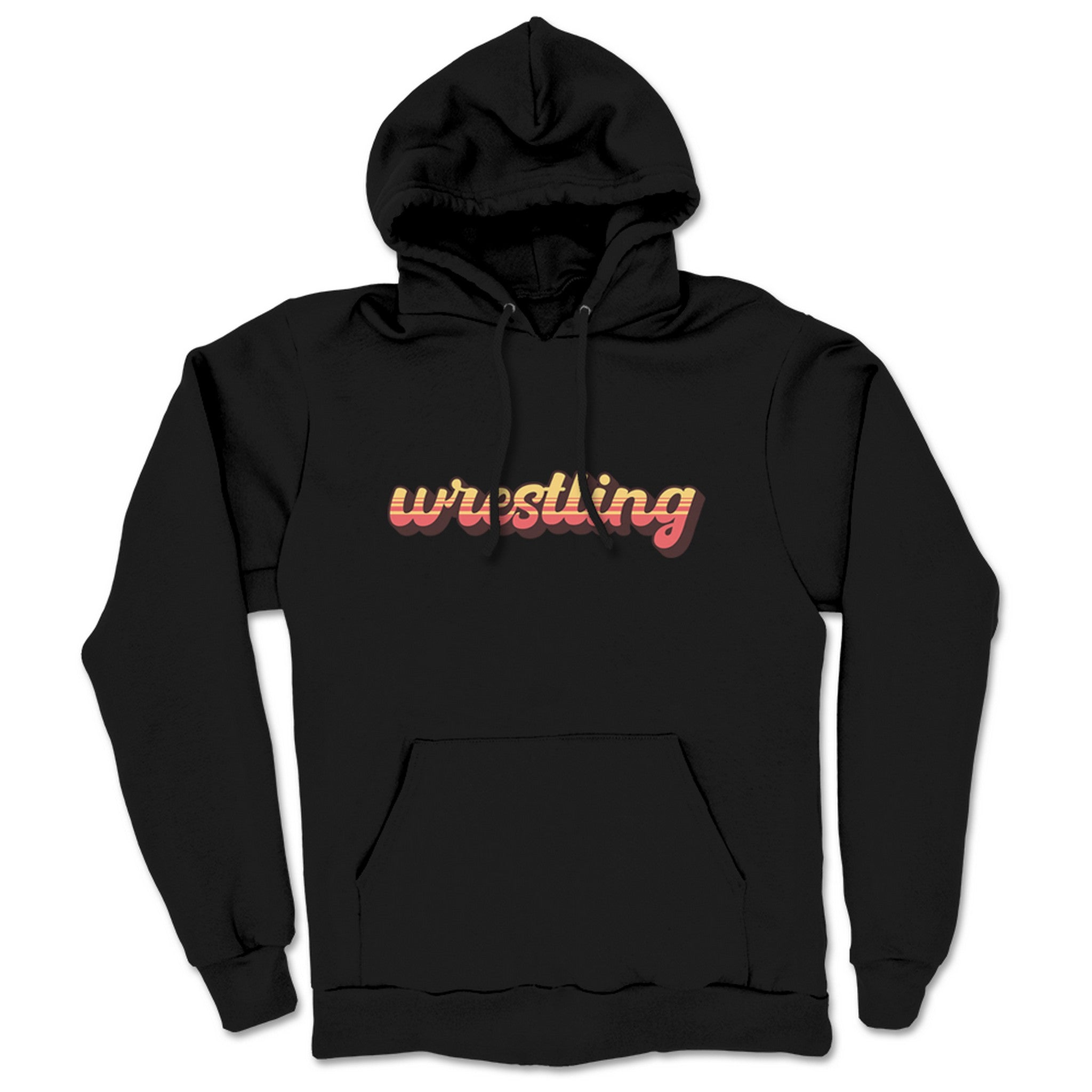 The Mr. Warren Hayes Show Vintage Wrestling Midweight Pullover Hoodie Black