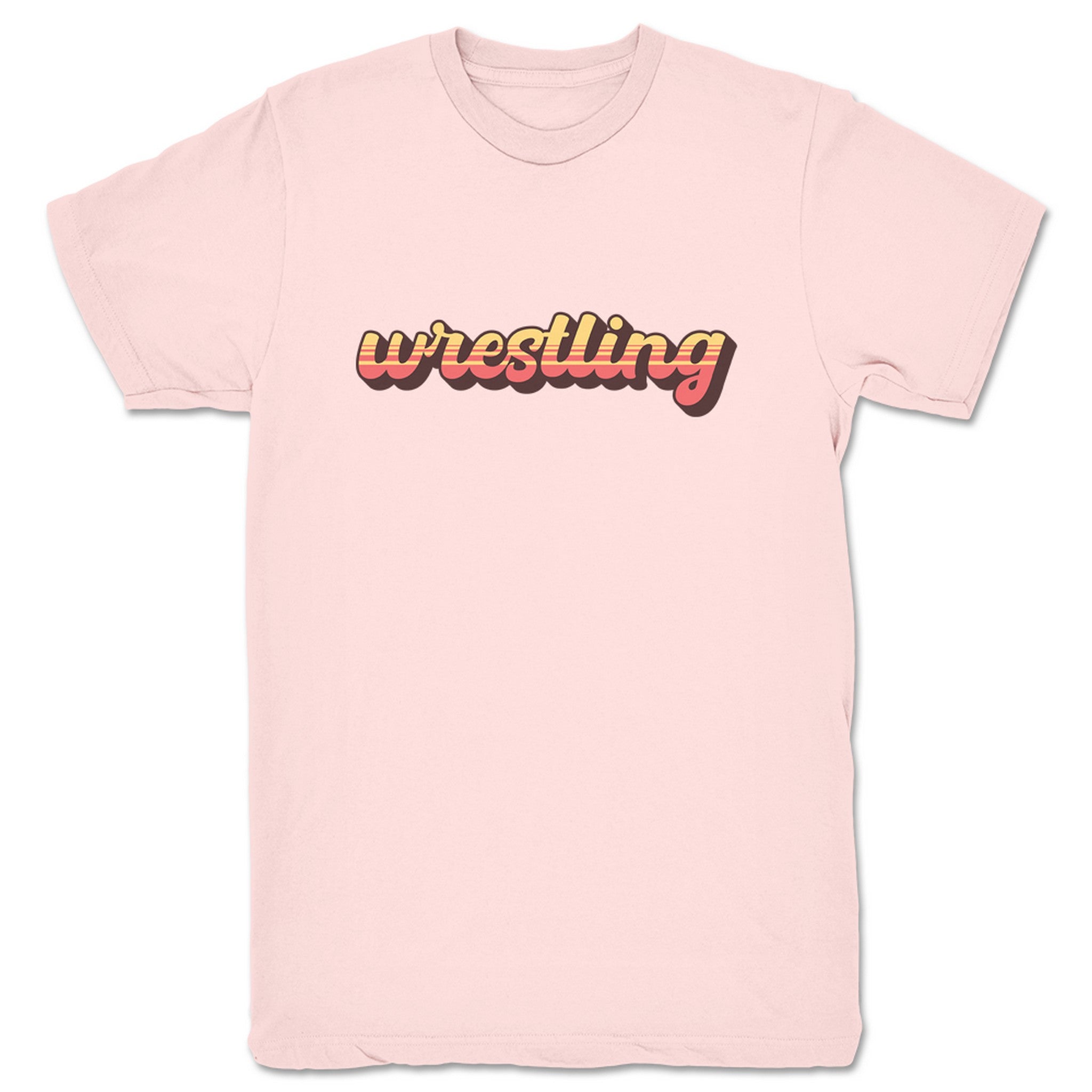 The Mr. Warren Hayes Show Vintage Wrestling Unisex Tee Light Pink