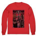 The Rev Ron Hunt  Unisex Long Sleeve Red