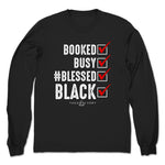 Theo Ivory  Unisex Long Sleeve Black