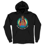 Theo Ivory  Midweight Pullover Hoodie Black