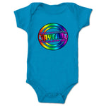 Tommy Purr  Infant Onesie Turquoise
