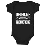 Turnbuckle Productions  Infant Onesie Black