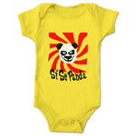 Ultimo Panda  Infant Onesie Yellow