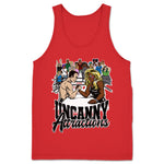 Uncanny Attractions  Unisex Tank Red