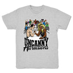 Uncanny Attractions  Youth Tee Heather Grey