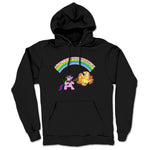 Uncanny Attractions  Midweight Pullover Hoodie Black