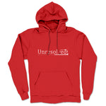 Unresolved  Midweight Pullover Hoodie Red