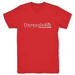 Unresolved  Unisex Tee Red