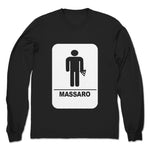 Vinnie Massaro  Unisex Long Sleeve Black