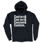 What a Maneuver!  Midweight Pullover Hoodie Navy