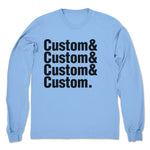 What a Maneuver!  Unisex Long Sleeve Baby Blue