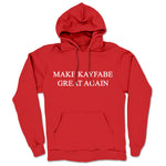 What a Maneuver!  Midweight Pullover Hoodie Red