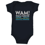 What a Maneuver!  Infant Onesie Navy