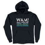 What a Maneuver!  Midweight Pullover Hoodie Navy