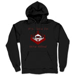 Wre-Wind Wrestling Network  Midweight Pullover Hoodie Black
