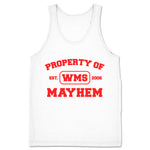 Wrestling Mayhem Show  Unisex Tank White