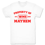 Wrestling Mayhem Show  Unisex Tee White