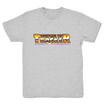 Wrestling Toy Tracker  Youth Tee Heather Grey