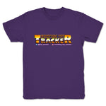 Wrestling Toy Tracker  Youth Tee Purple