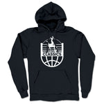Wrestling with Classics  Midweight Pullover Hoodie Navy