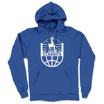 Wrestling with Classics  Midweight Pullover Hoodie Royal Blue