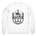 Wrestling with Classics  Unisex Long Sleeve White
