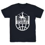 Wrestling with Classics  Youth Tee Navy