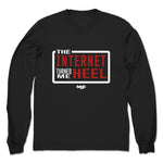 Wrestling with My Wife  Unisex Long Sleeve Black