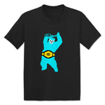 Wrestling with a Bear  Toddler Tee Black