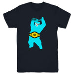 Wrestling with a Bear  Unisex Tee Navy