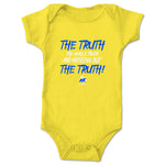 Wrestling with a Bear  Infant Onesie Yellow