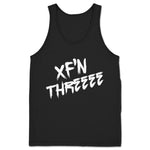 XThreeee  Unisex Tank Black