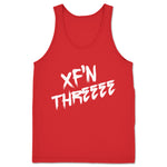 XThreeee  Unisex Tank Red