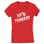 XThreeee  Women's Tee Red