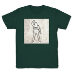 Xavier Faraday  Youth Tee Forest Green