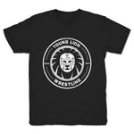 Young Lion Wrestling  Youth Tee Black