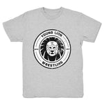 Young Lion Wrestling  Youth Tee Heather Grey