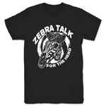 Zebra Talk  Unisex Tee Black