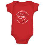 gone cold podcast  Infant Onesie Red