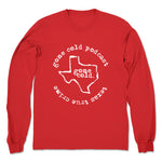 gone cold podcast  Unisex Long Sleeve Red