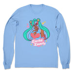 pastasauca  Unisex Long Sleeve Baby Blue