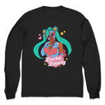 pastasauca  Unisex Long Sleeve Black