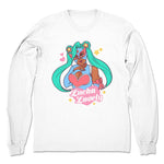 pastasauca  Unisex Long Sleeve White