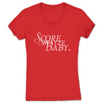 score|swayze  Women's V-Neck Red