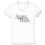 score|swayze  Women's V-Neck White