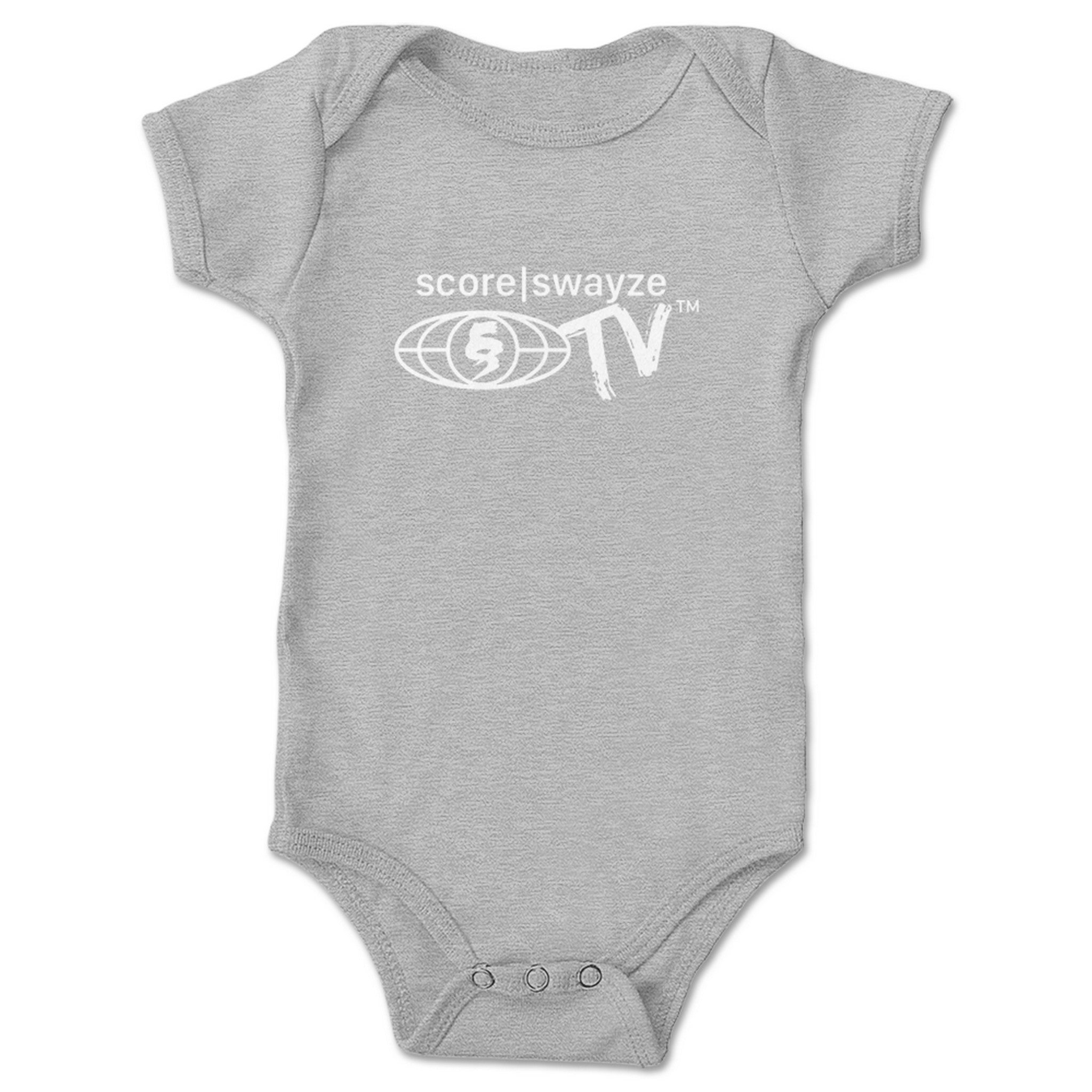 score|swayze score|swayzeTV Infant Onesie Heather Grey