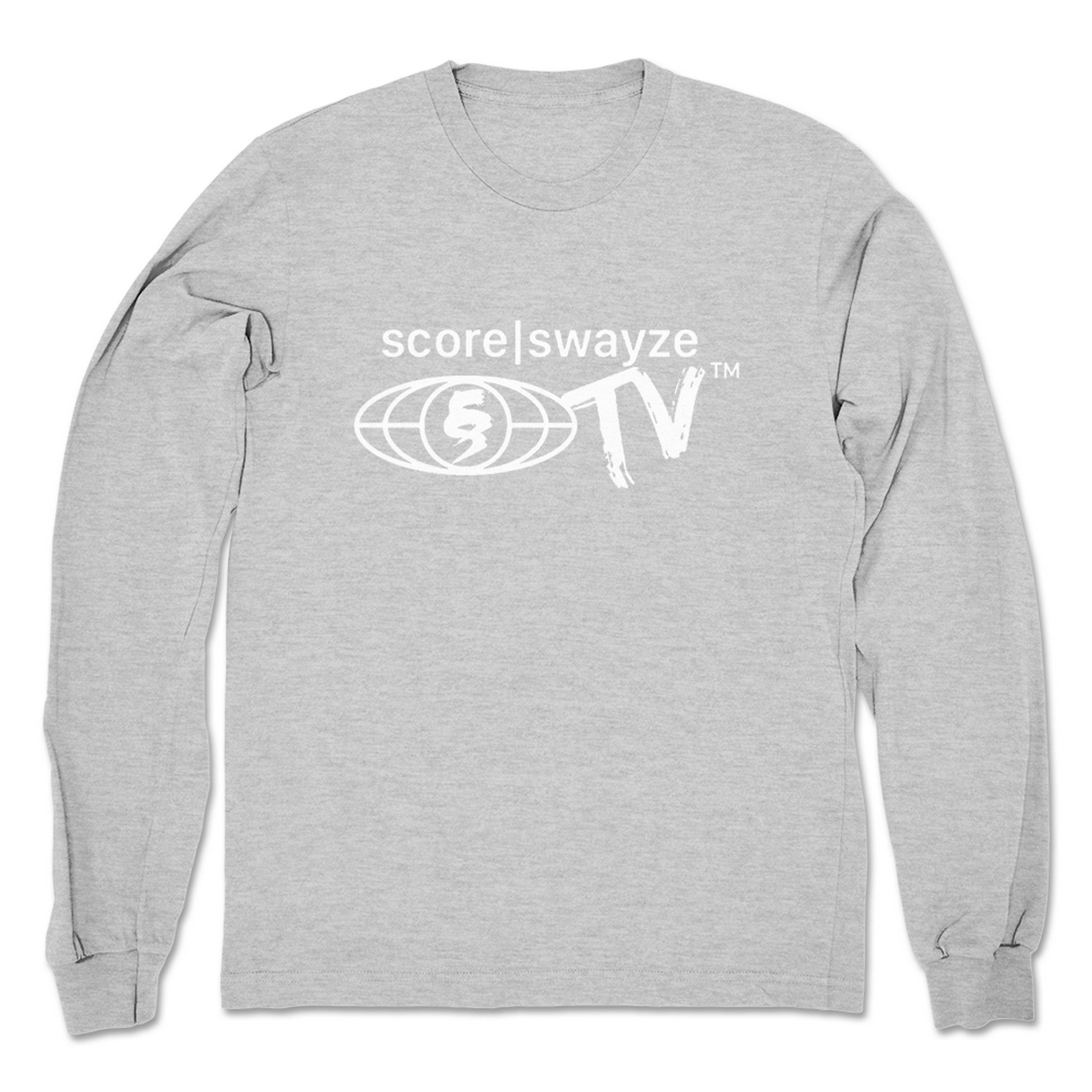 score|swayze score|swayzeTV Unisex Long Sleeve Heather Grey