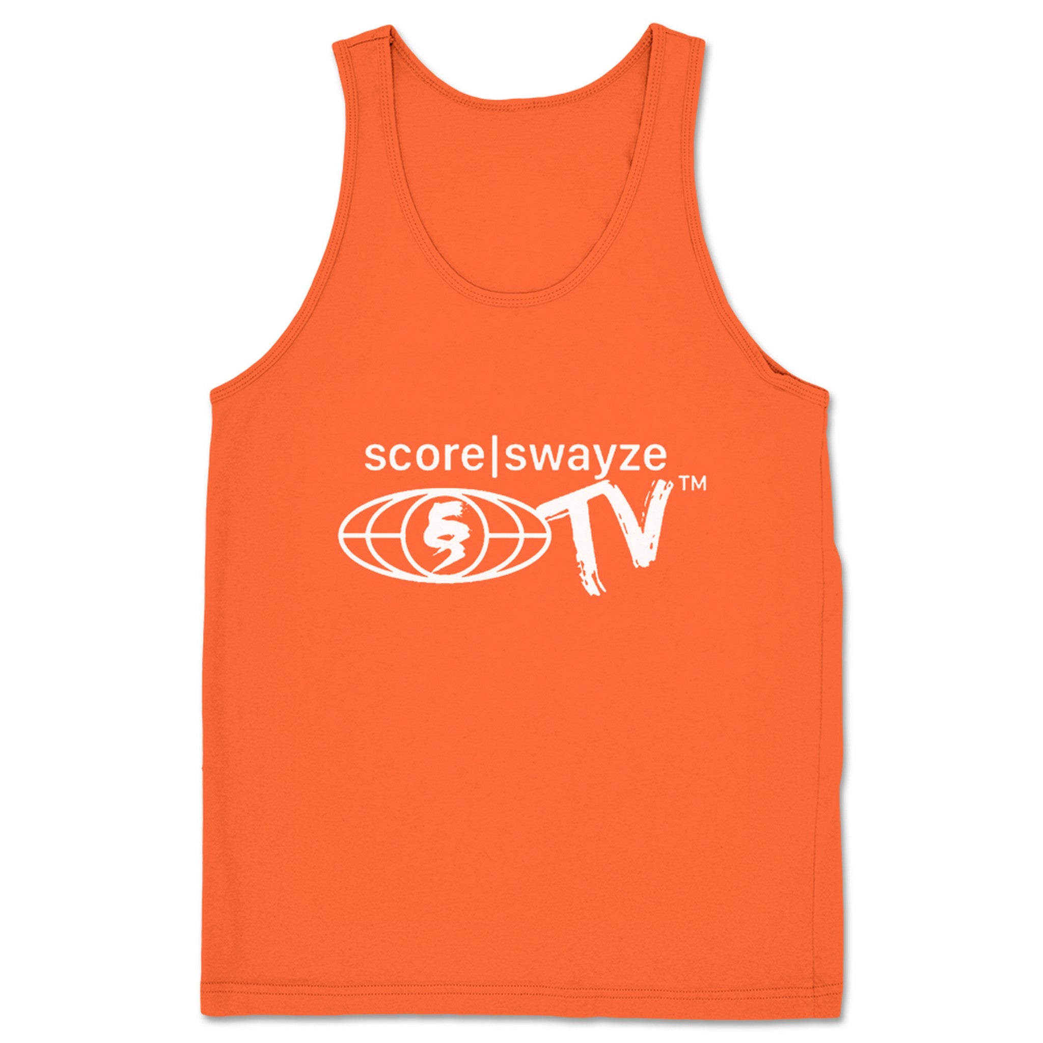 score|swayze score|swayzeTV Unisex Tank Orange
